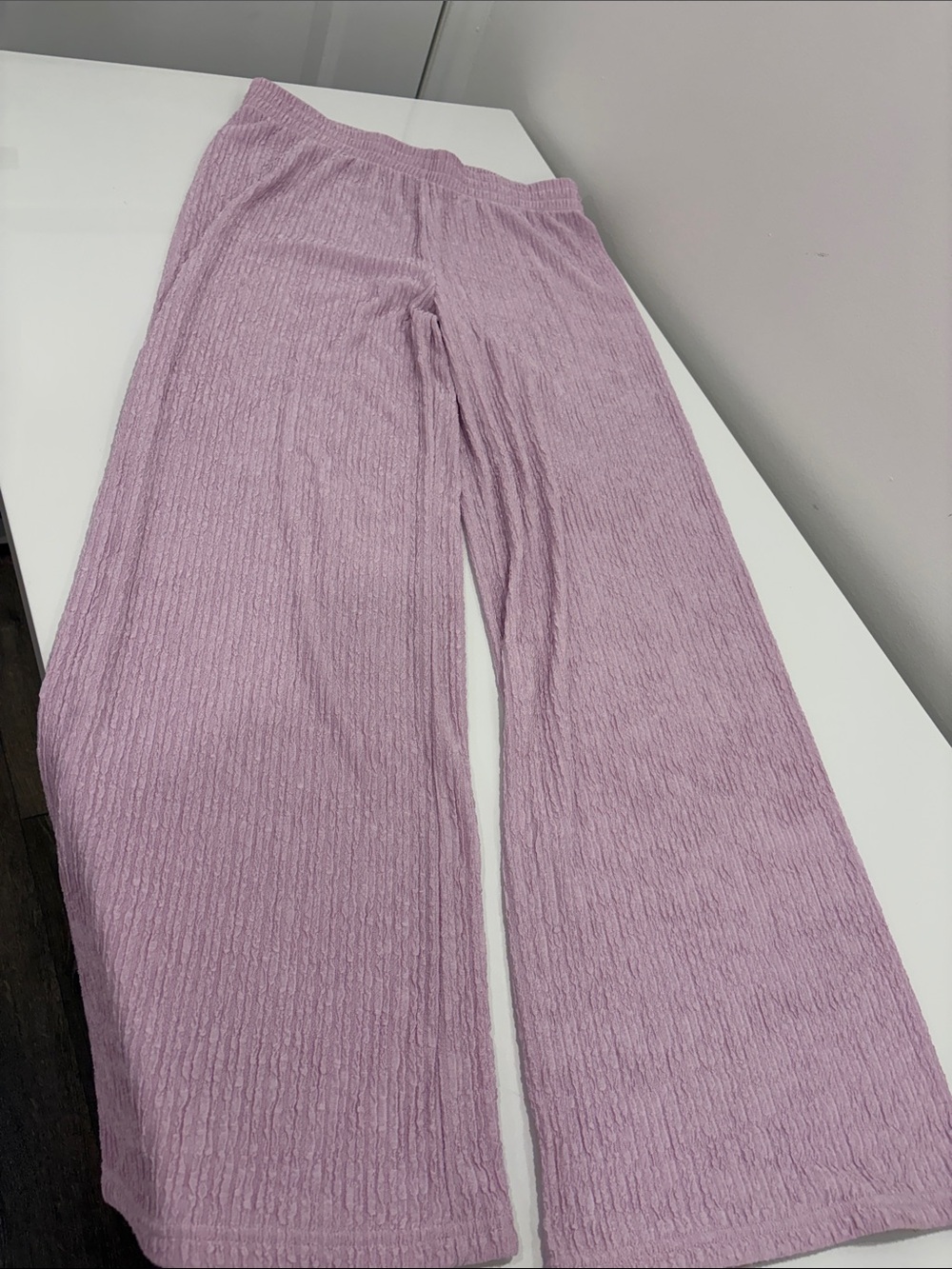 Lilac Ribbed Tank & Pants Set - Picture 6 of 6